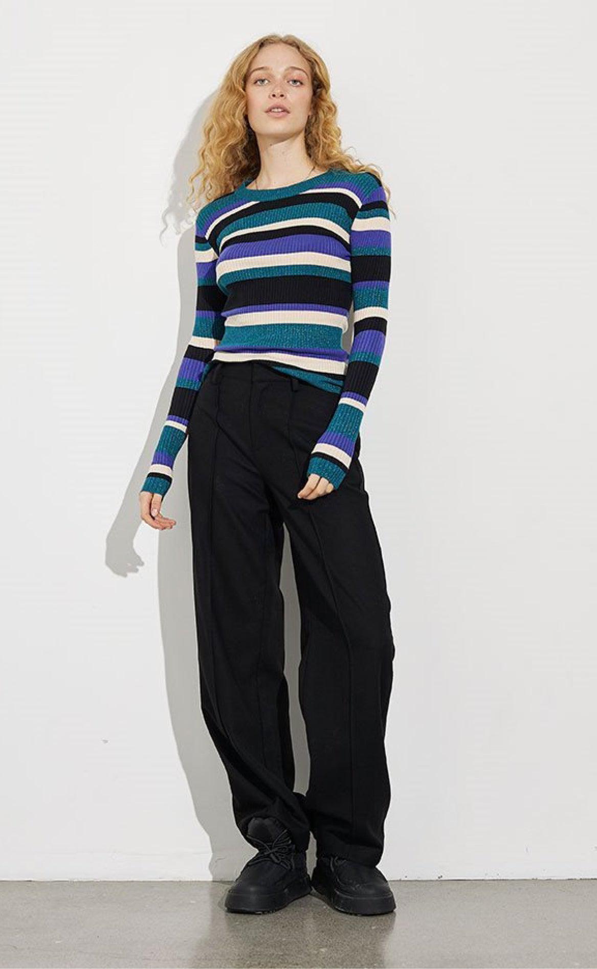 MbyM Bluse - Minnie - Coast Blue