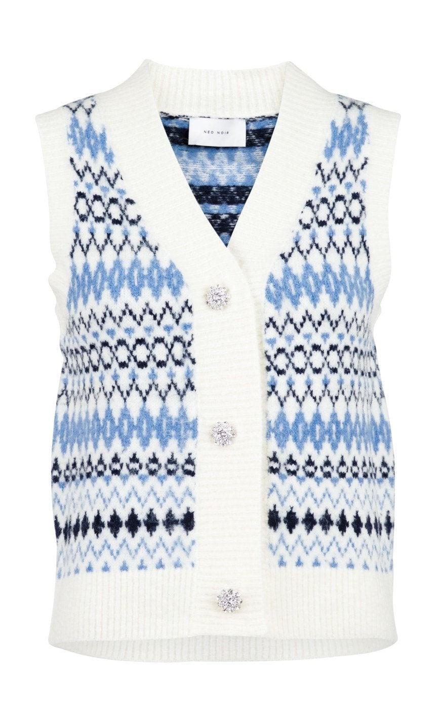 Neo Noir Vest - Soella Stitch - Navy