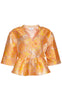 Noella Bluse - Neva - Yellow/Rose Mix