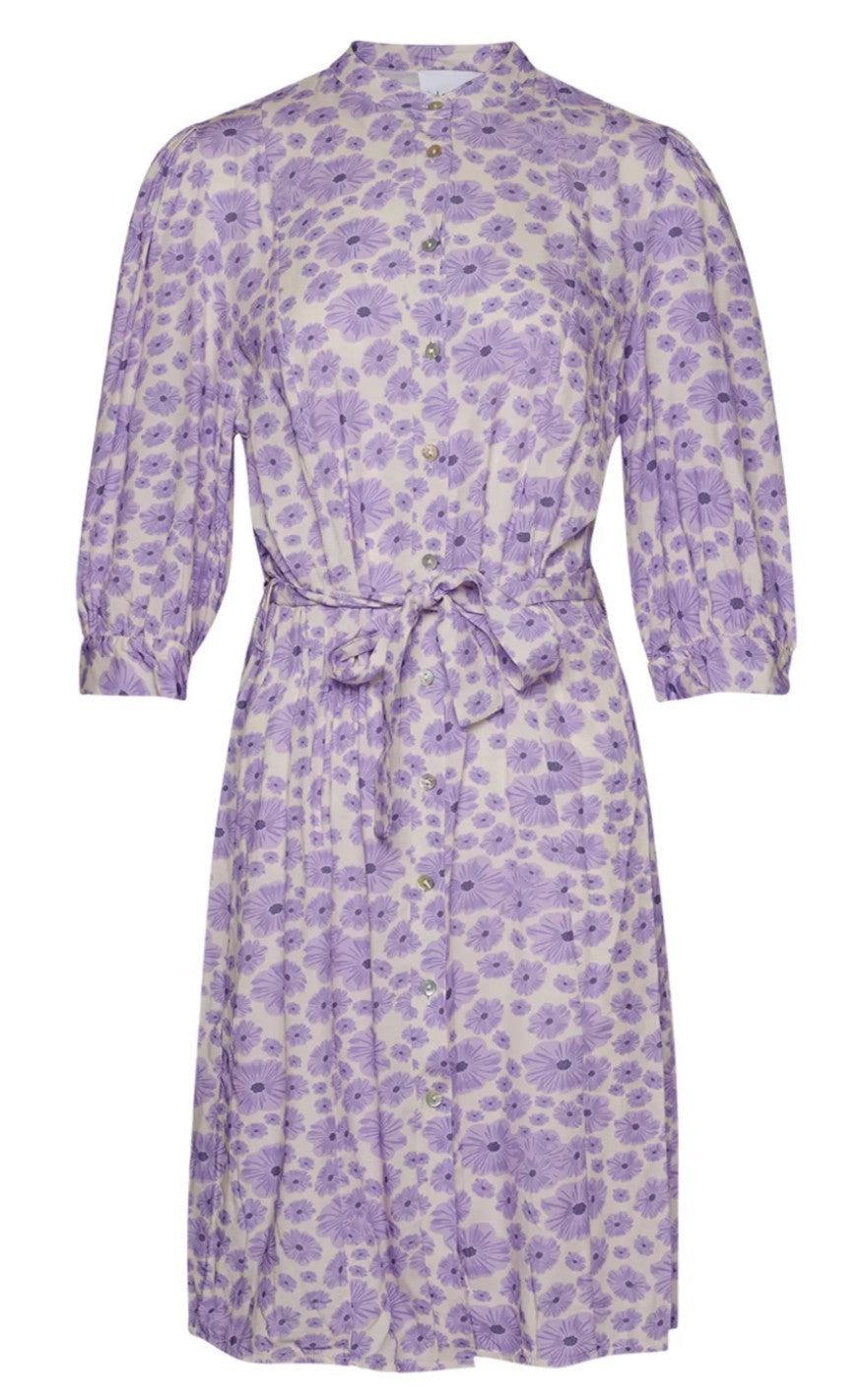 Noella Kjole - Martha - Lavender Mini Flower