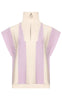 Noella Sweater - Tulip Beth - Lavender Offwhite