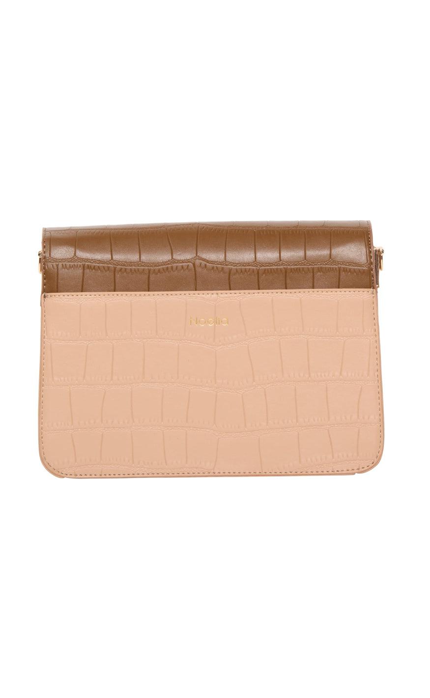 Noella Taske - Blanca Multi Compartment - Dark Brown Croco