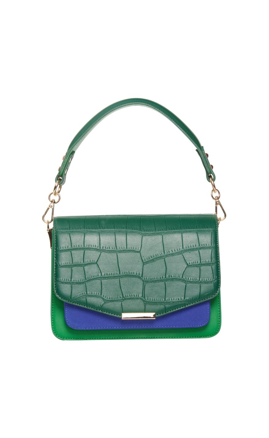Noella Taske - Blanca Multi Compartment - Dark Green Croco