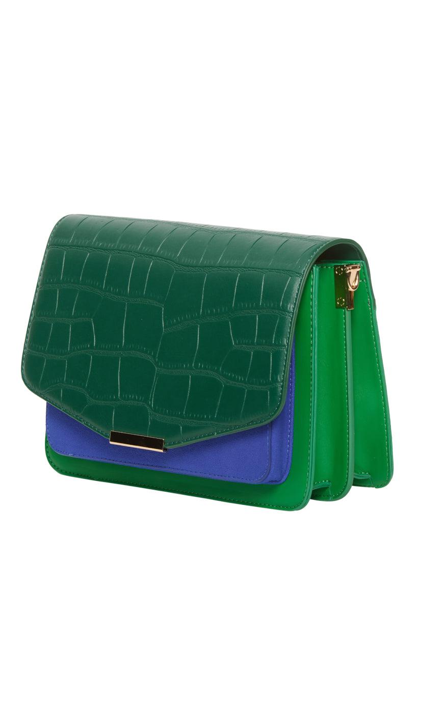 Noella Taske - Blanca Multi Compartment - Dark Green Croco