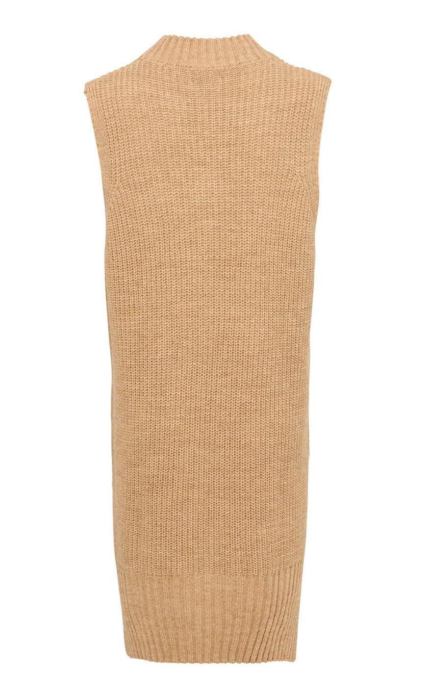 Noella Vest - Louis V-Neck - Camel