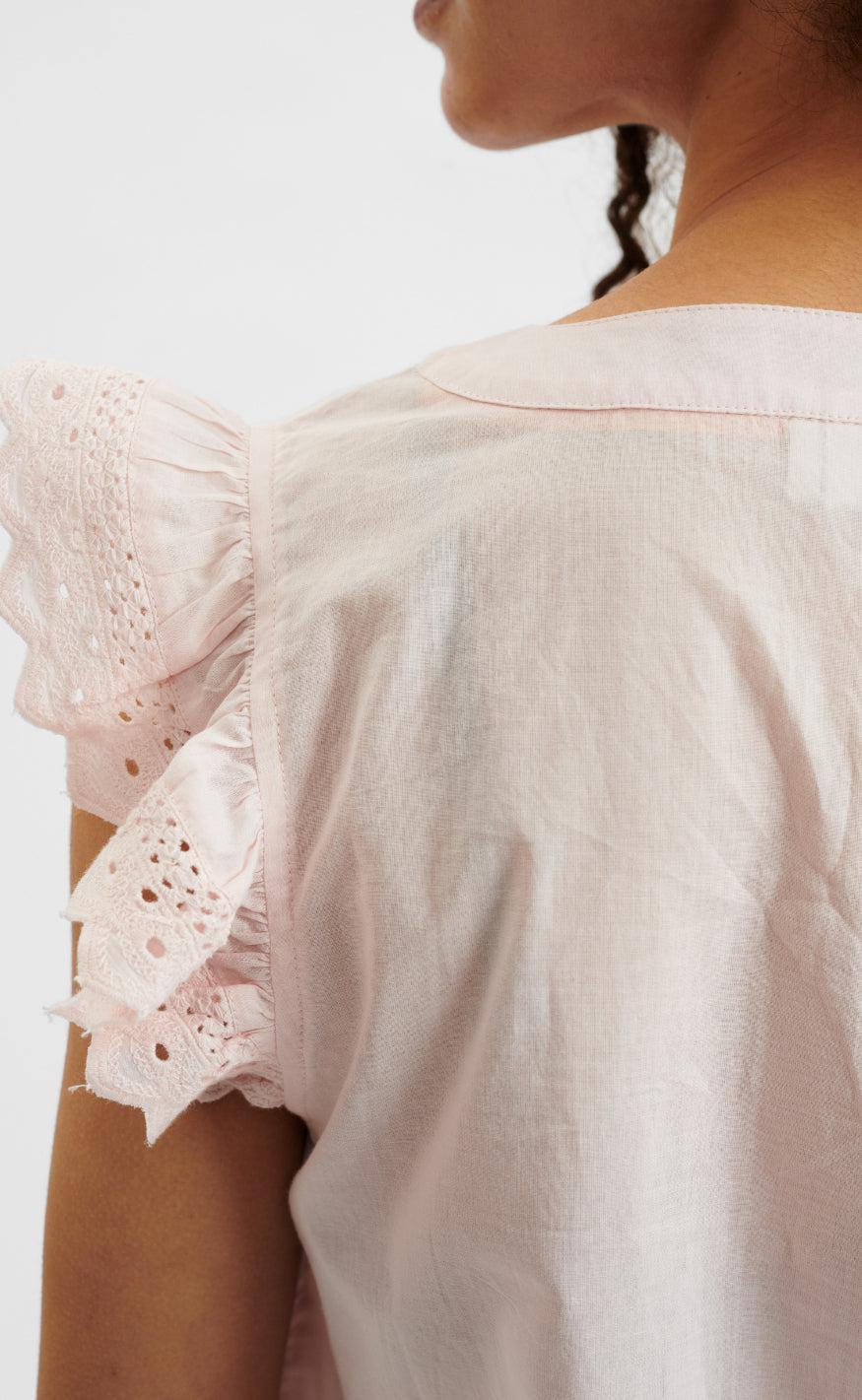 Nümph Bluse - Camma - Mangano Calcite