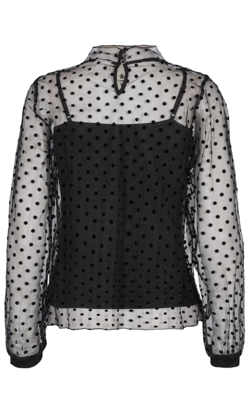 Nümph Bluse - Juliette - Caviar