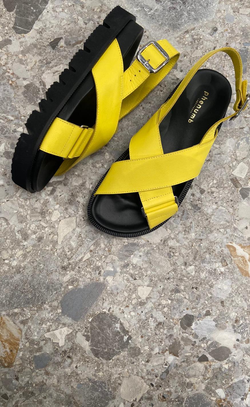 Phenumb Sandaler - Nawa - Yellow