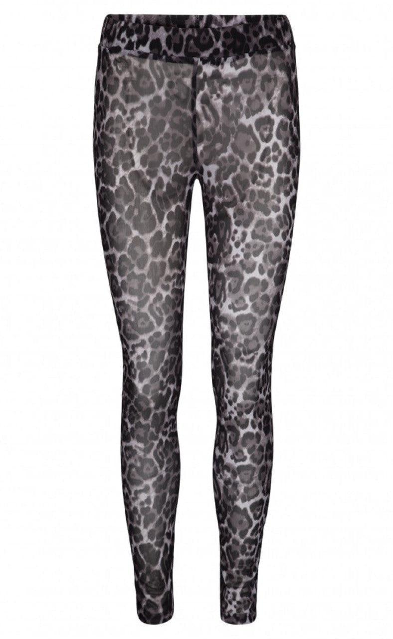 SOFIE SCHNOOR CHERRY LEGGINGS GREY LEOPARD S194321