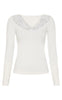 Tim & Simonsen Bluse - Belen V-Lace - Panna