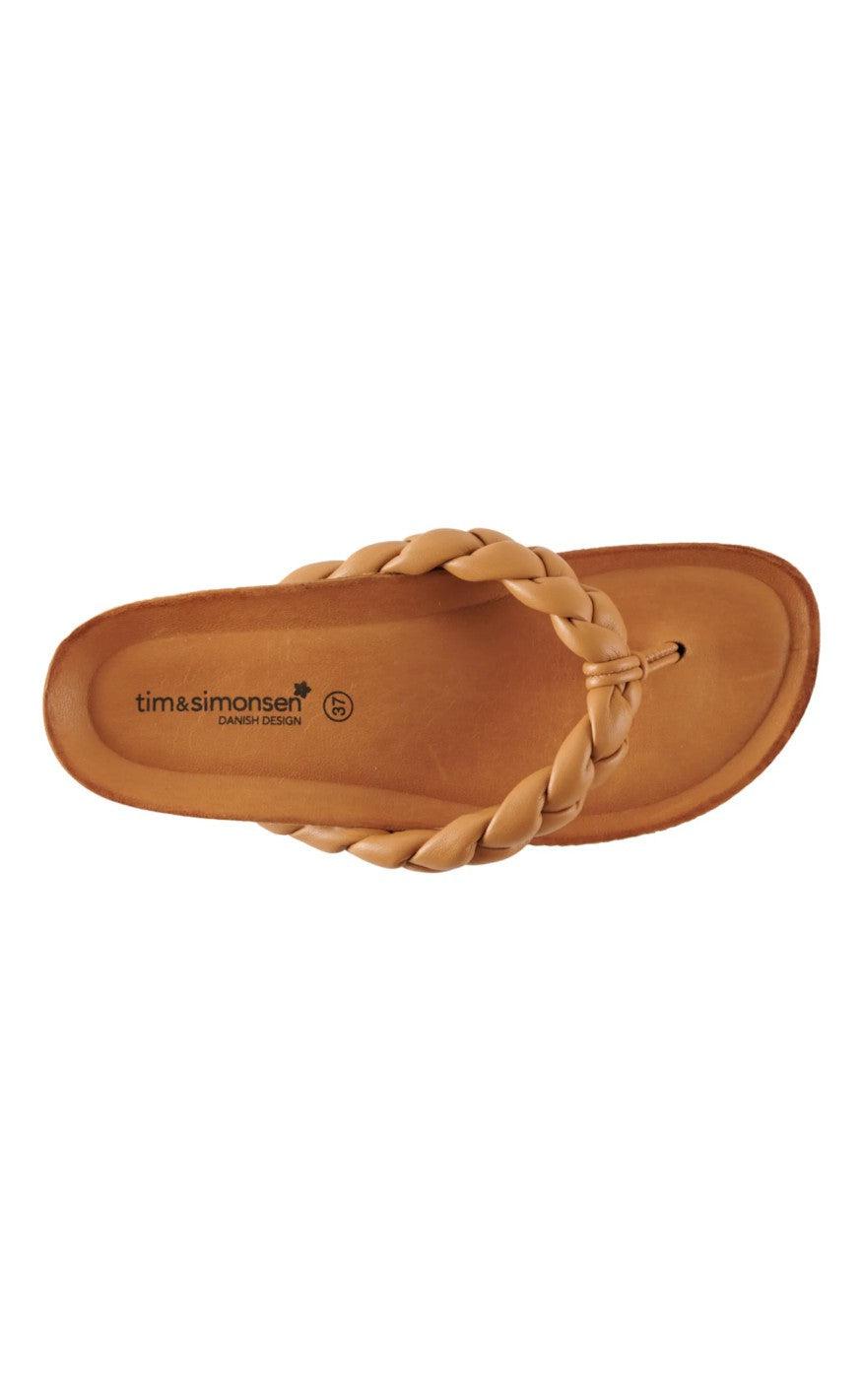 Tim & Simonsen Sandaler - Karina - Camel