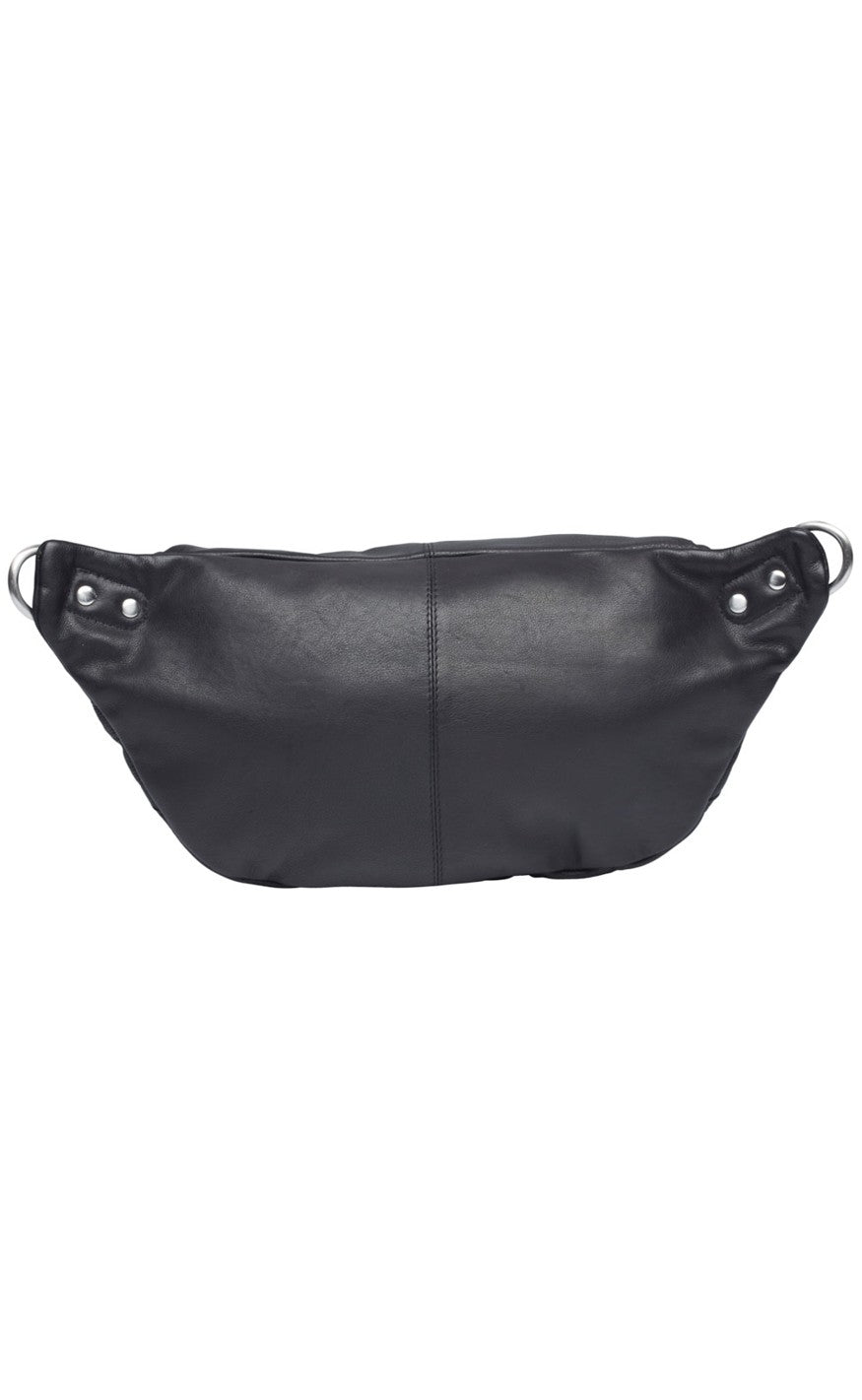 Tim & Simonsen Taske - Astrid Stud Bumbag - Black
