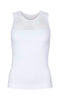 Tim & Simonsen Top - Lea Mesh - White