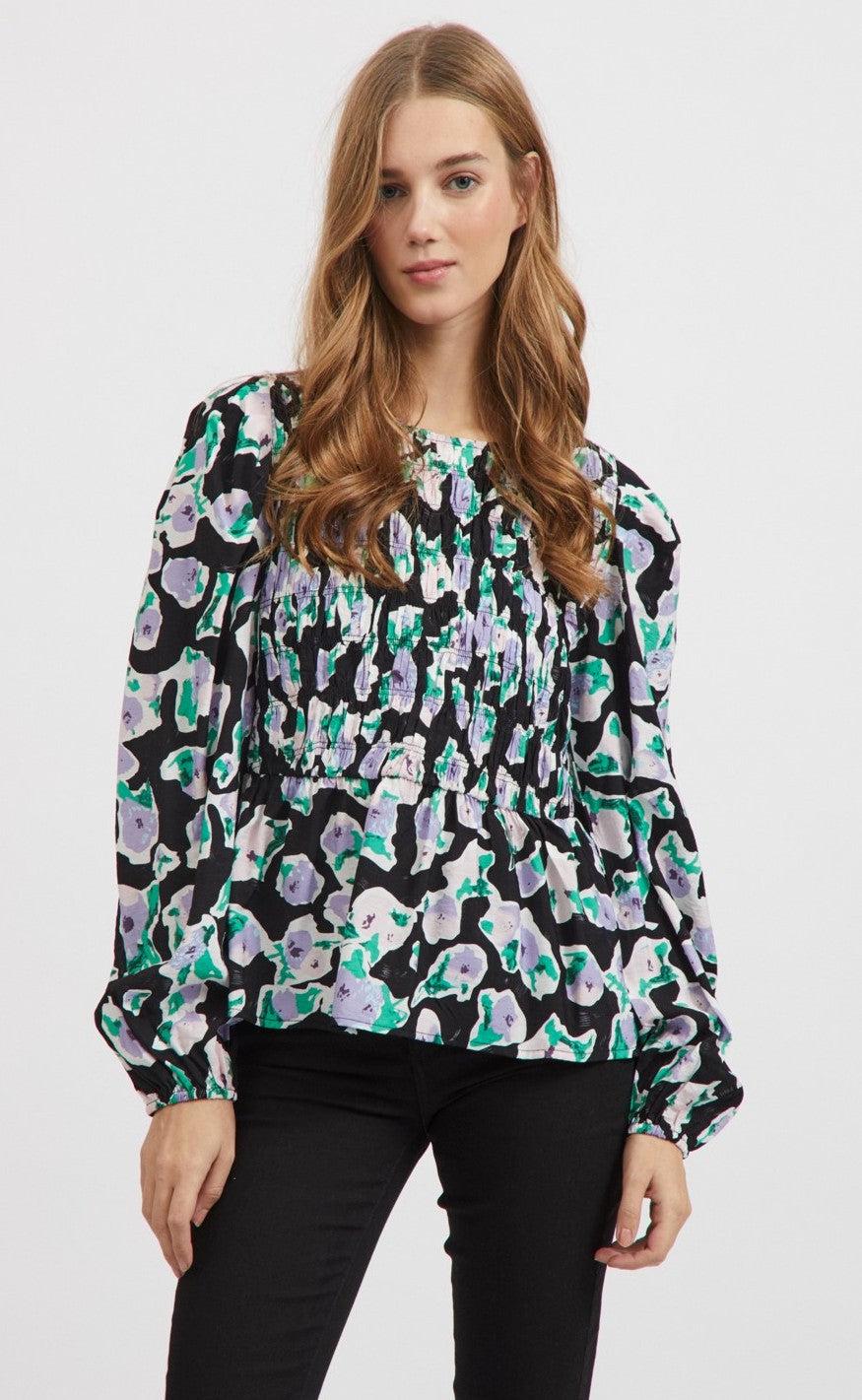VILA Bluse - Cays - Black