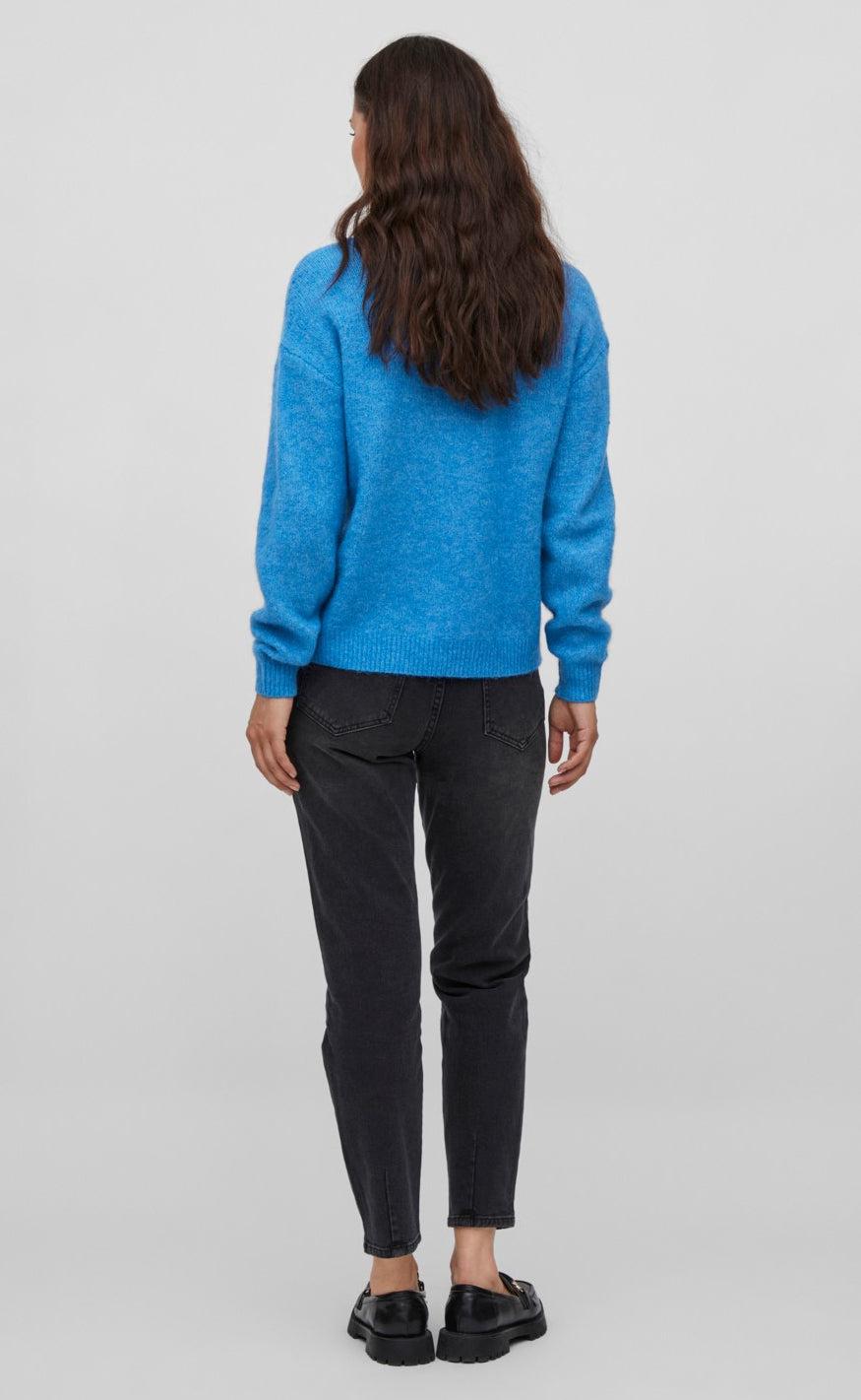 VILA Cardigan - Jamina - French Blue